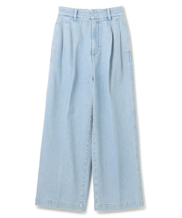 uncrave 【ご好評につき追加生産】デニム パンツ（uncrave WHITE） サックス