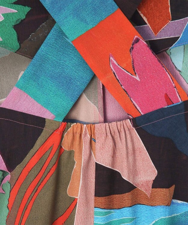 Paul Smith River Collage ワンピース マルチカラー