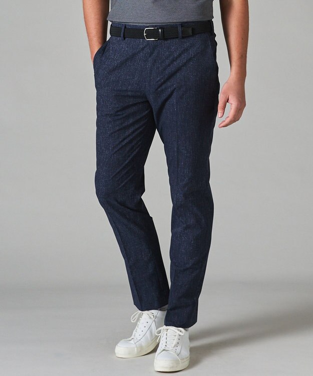 GOTAIRIKU 圧倒的清涼感・８つの機能美【接触冷感/通気性/軽量/撥水…等】クールドッツ セットアップパンツ（24年モデル） ネイビー系8