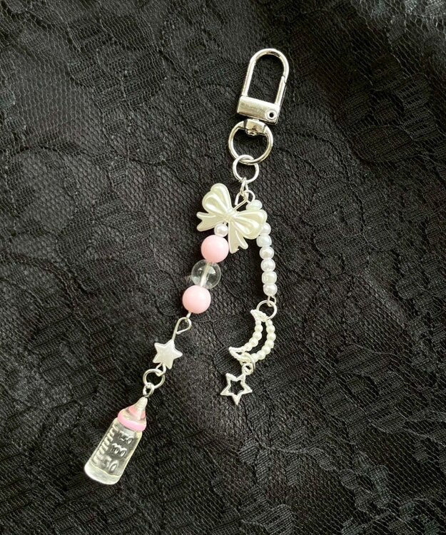 WEGO ビーズキーホルダーB 柄8