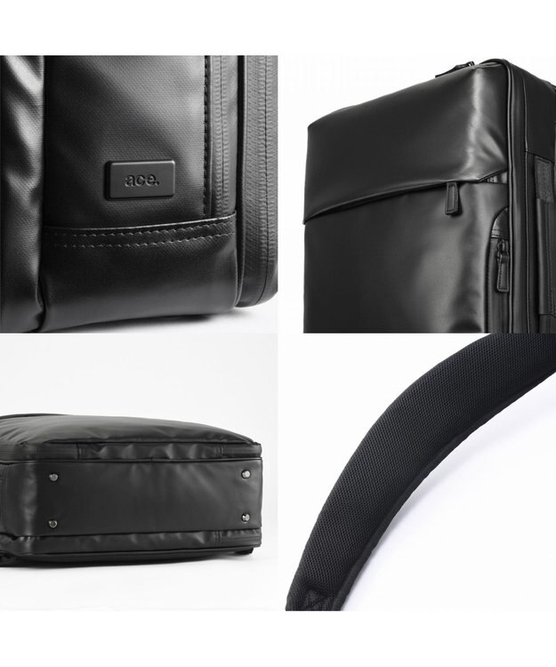 ACE BAGS & LUGGAGE ace. ガジエタブルWR2 ビジネスリュック A4 14インチPC  68662 エース ブラック