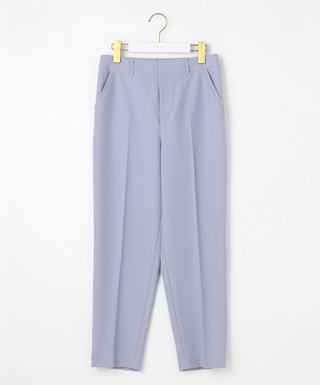 ANY SIS 【洗える】褒めらレディ テーパード パンツ ライトブルー