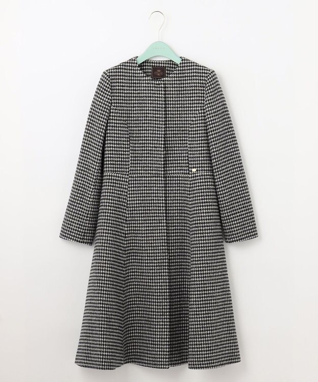 TOCCA 【消臭】RHYTHMIC PACE 千鳥柄コート ブラック系