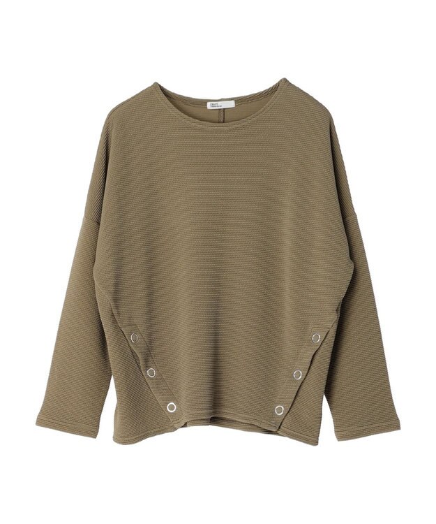 CRAFT STANDARD BOUTIQUE サイドリングボタンプルオーバー Khaki
