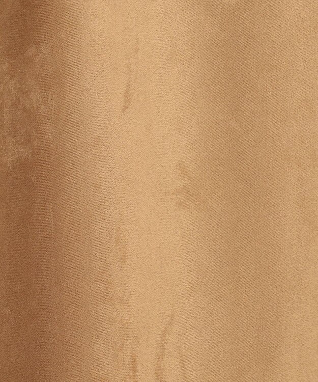 自由区 L 【洗える】ライトスエード キュロット キャメル系