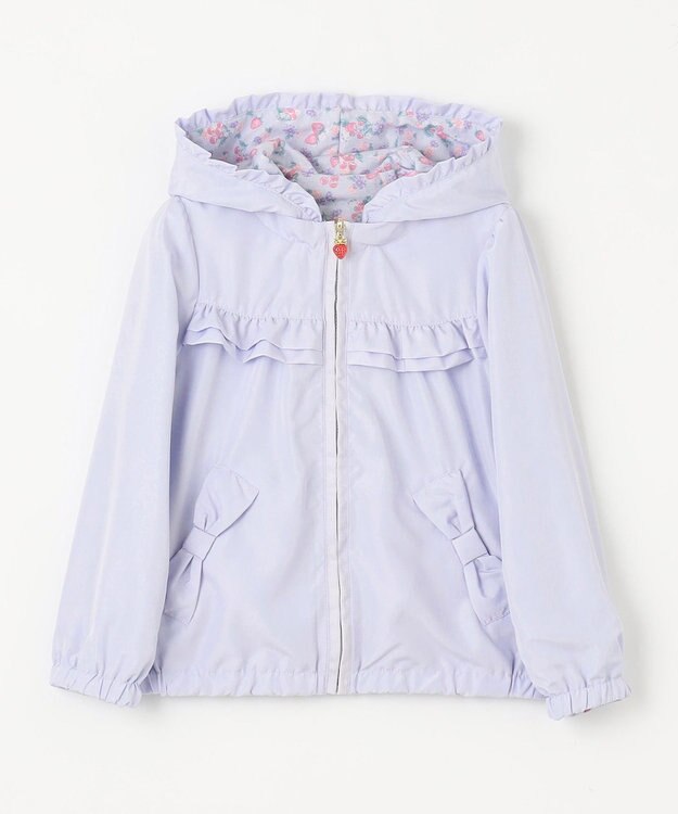 ANY KIDS 【チェリーベリーシリーズ】シャカシャカ リバーシ ブルゾン サックスブルー