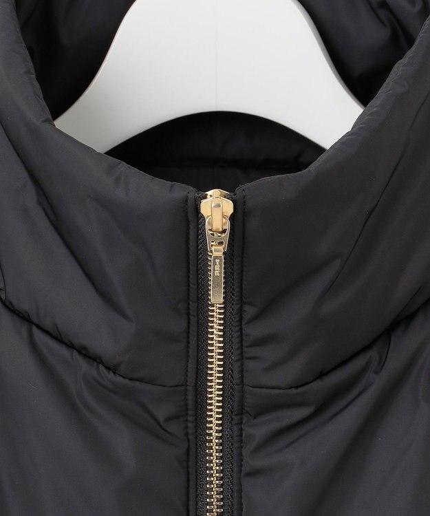 23区 S 【撥水加工/洗える】中綿 ショートパディング ベスト ブラック系