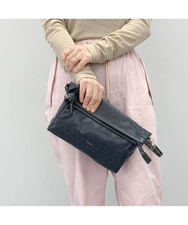 PELLE BORSA 2WAYショルダー Alive アライブ 4434 ネイビー