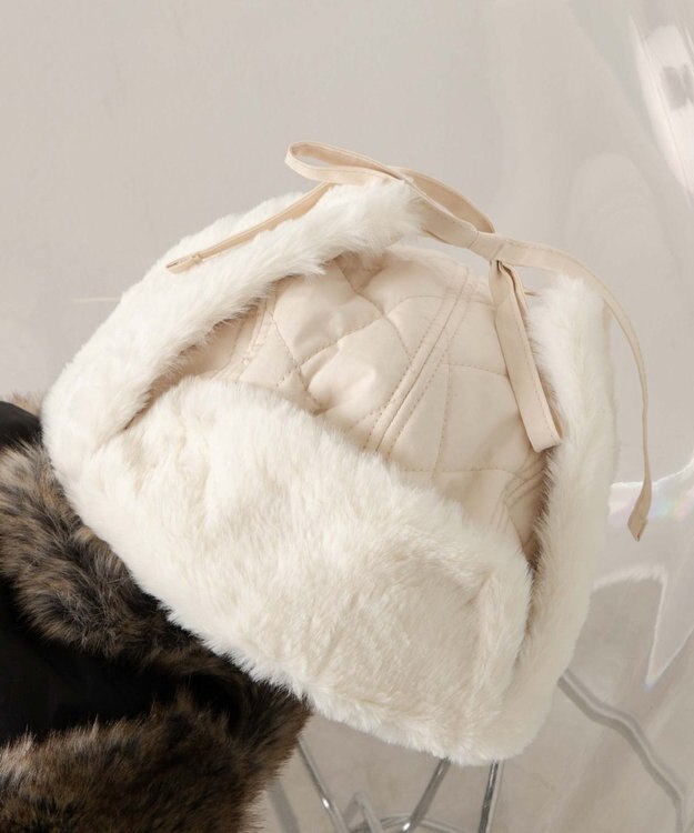 WEGO 【ユニセックス着用ITEM】フライトキャップ オフホワイト