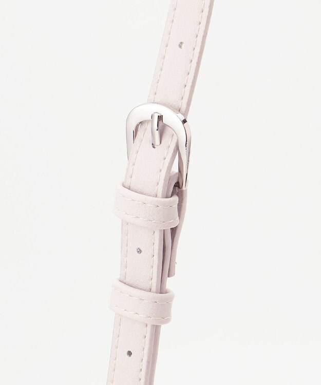 LA BAGAGERIE 【maison vert】 【ペーパー素材・多収納】リボンハンドル2WAYかごバッグ ライトグレー