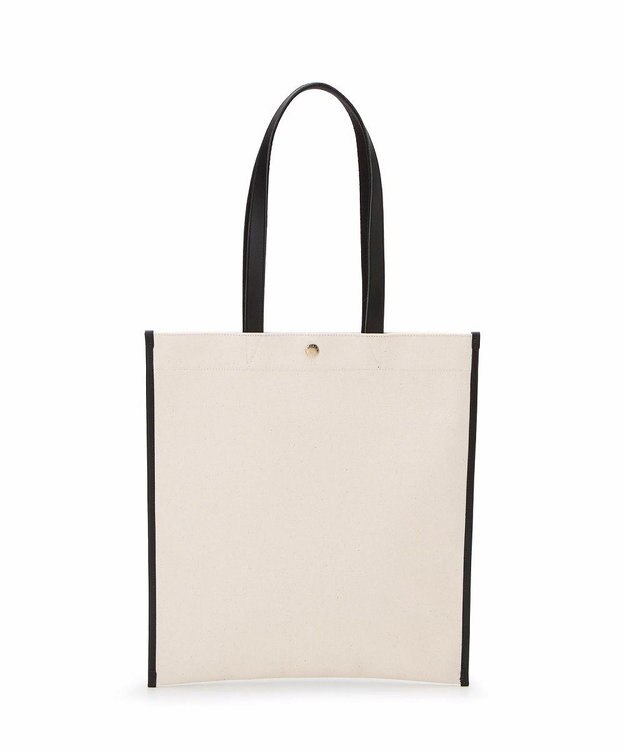 TOPKAPI 【Breath TOPKAPI】サヴィニャック × Breath TOPKAPI アート プリント フラット オーガニックキャンバス トート バッグ オレンジ