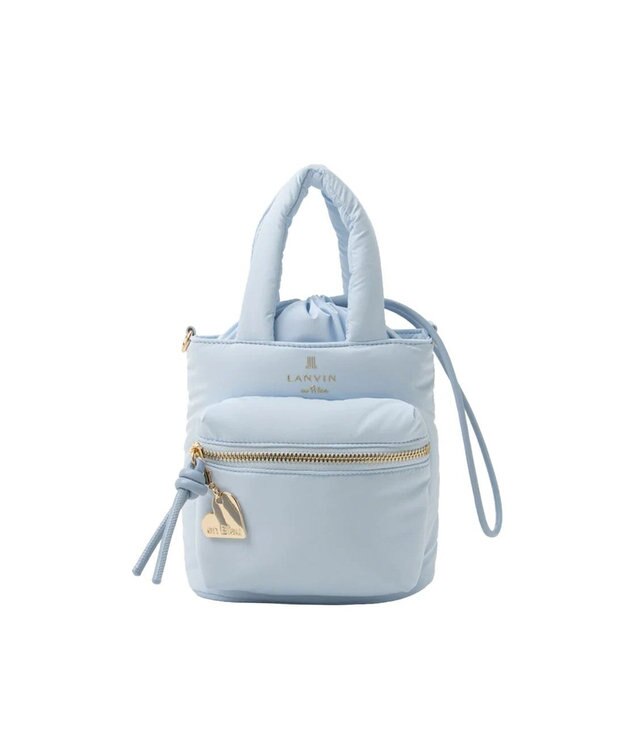LANVIN en Bleu ボンボン 2wayミニショルダーバッグ ライトブルー