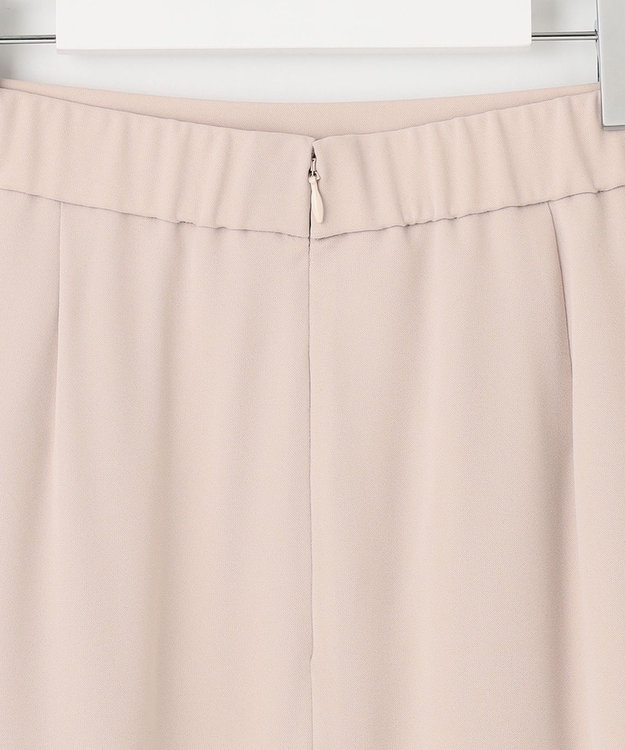 自由区 【XSサイズ～/洗える】ダブルフェイススーティング フレアスカート ピンク系