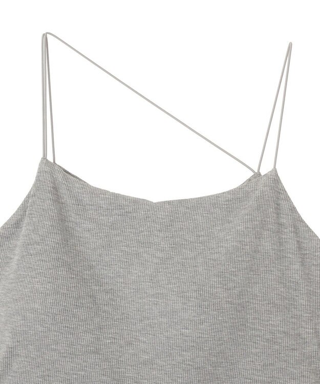 earth music&ecology カップ付ショート丈キャミソール Gray Mixture