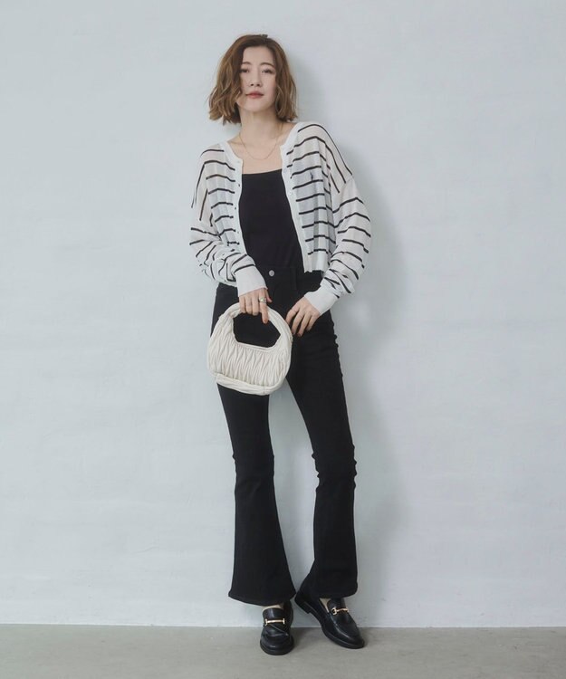 WEGO U.S. POLO ASSN.別注 シアーカーデ ホワイトボーダー