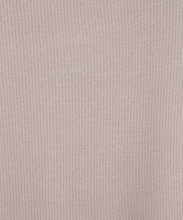 earth music&ecology ＳＥＴ２点ケープ＋リブニットプルオーバー Beige