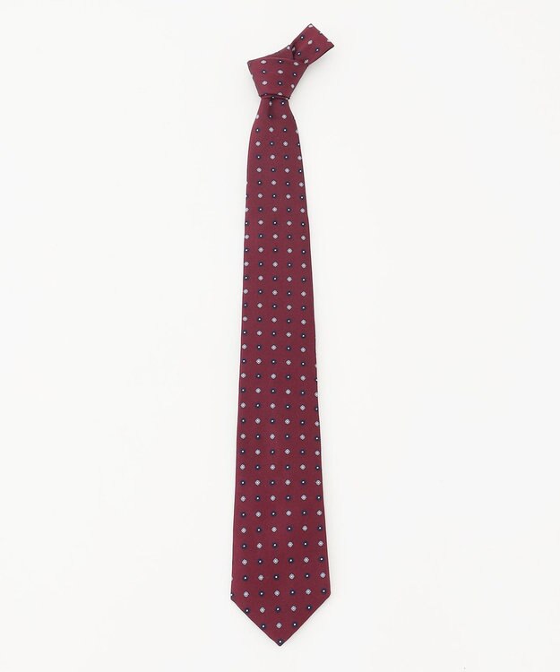 J.PRESS MEN 【J.PRESS BASIC】花小紋 ネクタイ ワイン系7