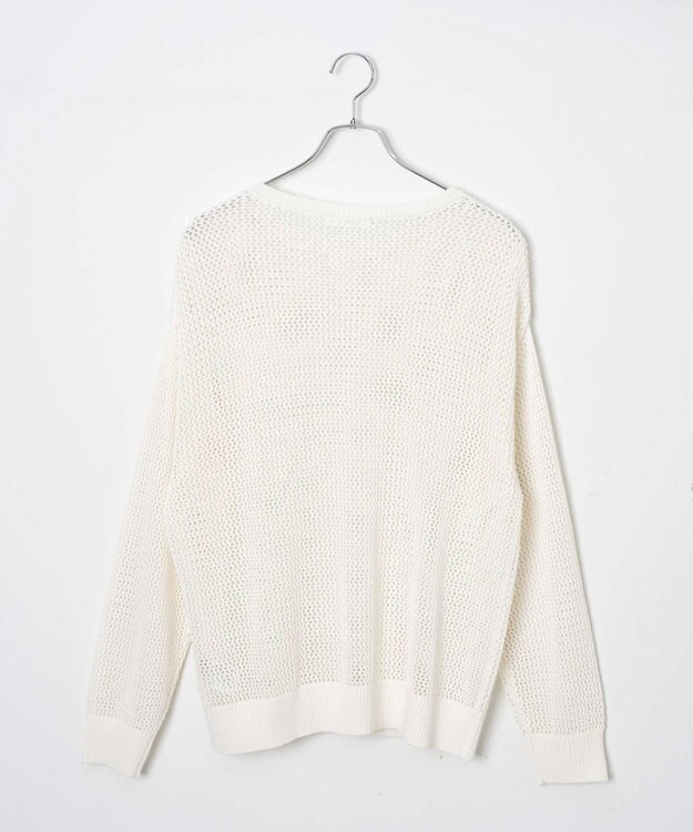 WEGO メッシュニットBIGPO オフホワイト