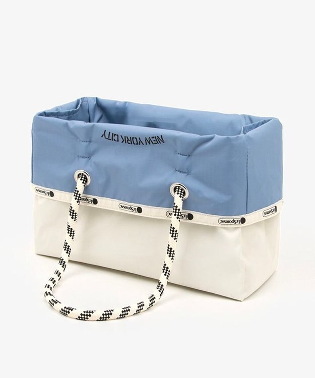 LeSportsac ML 2 WAY TOTE        /2ウェイスレートブルー/パールシャイン 2ウェイスレートブルー/パールシャイン