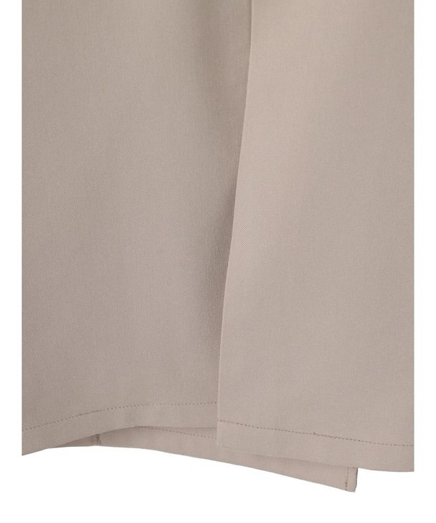 earth music&ecology ノーカラージレ Beige