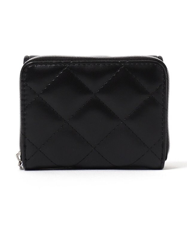 WEGO メタルロゴキルティングウォレット ブラック