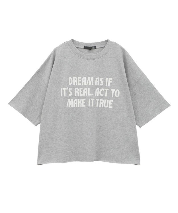 Green Parks ・ＳＵＧＡＲ　ＳＰＯＯＮ　ミニウラケプリントＴＥＥ Gray Mixture