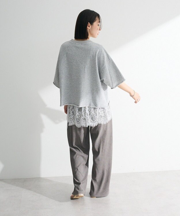 Green Parks ・ＳＵＧＡＲ　ＳＰＯＯＮ　ミニウラケプリントＴＥＥ Gray Mixture