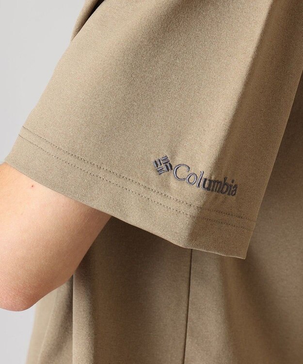 Columbia Columbia/ コールドベイダッシュショートスリーブTシャツ /コロンビア Flax Front Print