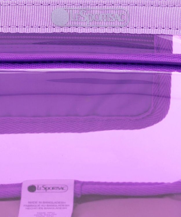 LeSportsac CLEAR E/W PHONE CROSSBDY/クリアライラック クリアライラック