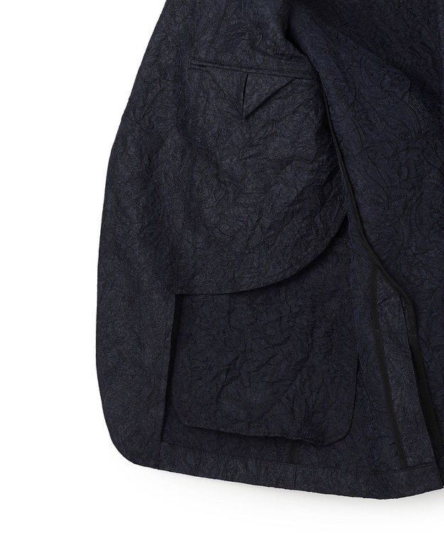 JOSEPH HOMME 【HIGH GRADE LINE】ブリーズリージャガード　ジャケット ネイビー系