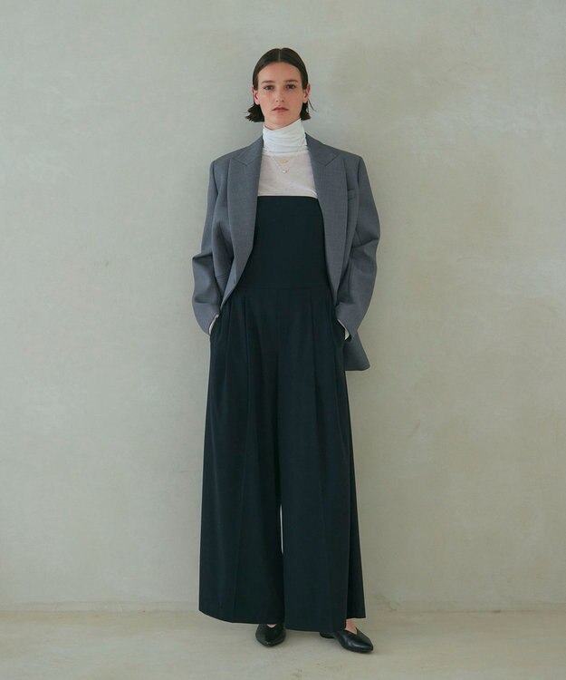 NAVE 【Nave】ボンディング オーバージャケット ライトグレー系