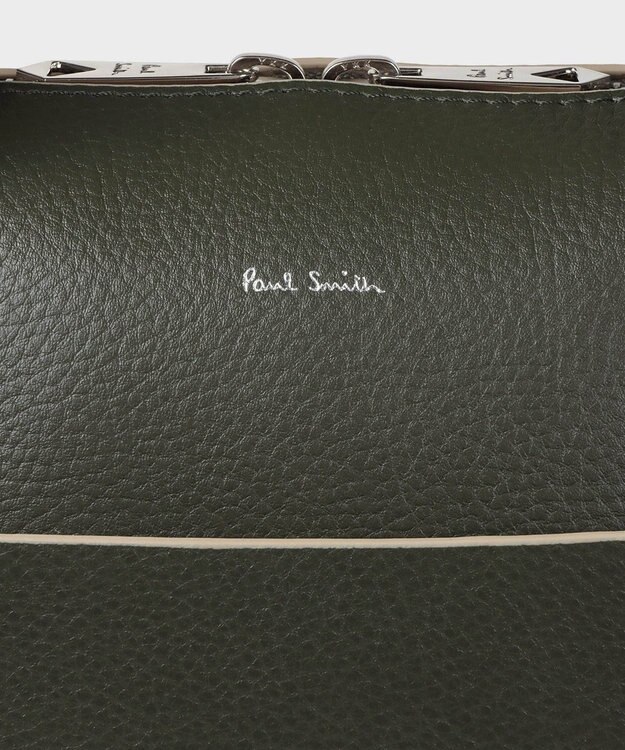 Paul Smith ダブルフェイス 2WAYビジネスバッグ オリーブ
