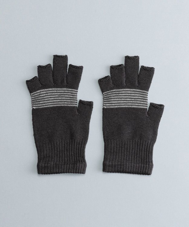 ORuKuBET 【UNISEX】ウォーキング・ランニンググローブ / CABOTO【温度調整/再帰反射素材使用・日本製】 ダークグレー