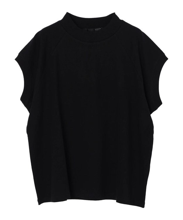 Green Parks ・ＳＵＧＡＲ　ＳＰＯＯＮ　ハイネックフレンチＴシャツ Black