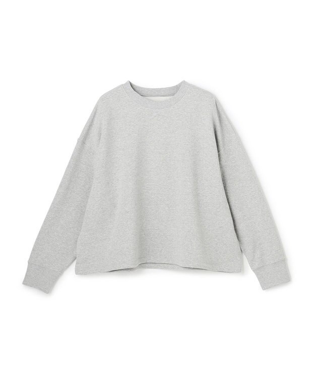 UNFILO ハイストレッチ ドロストスウェット TOPグレー