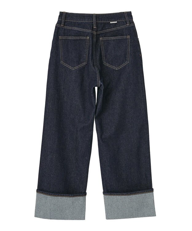 AMERICAN HOLIC ロールアップデニムパンツ One Wash