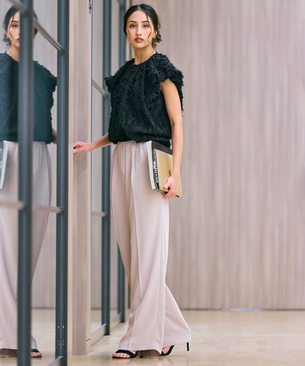 BEIGE， 【好評につき追加生産決定！・ WEB限定】ANDRE / ワイドパンツ Taupe