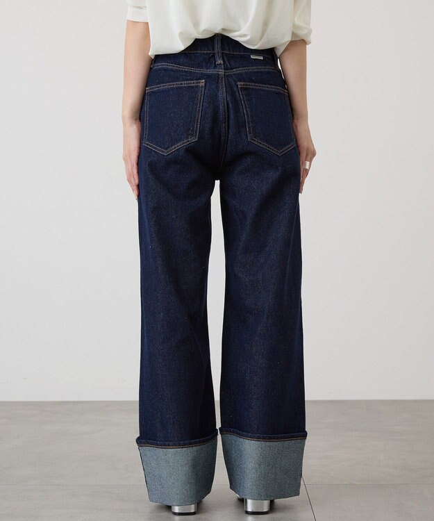AMERICAN HOLIC ロールアップデニムパンツ One Wash