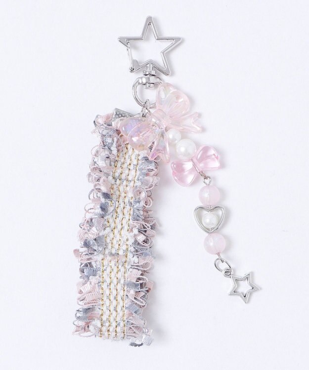 WEGO ビーズループタグキーホルダー 柄3