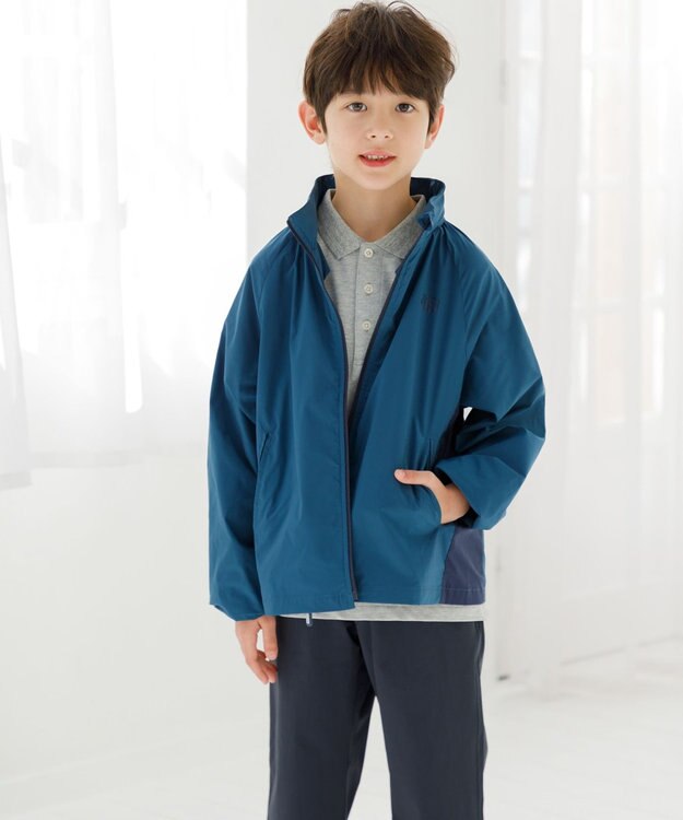 J.PRESS KIDS 【140-170cm】T/C ライト カノコ 半袖ポロシャツ グレー系