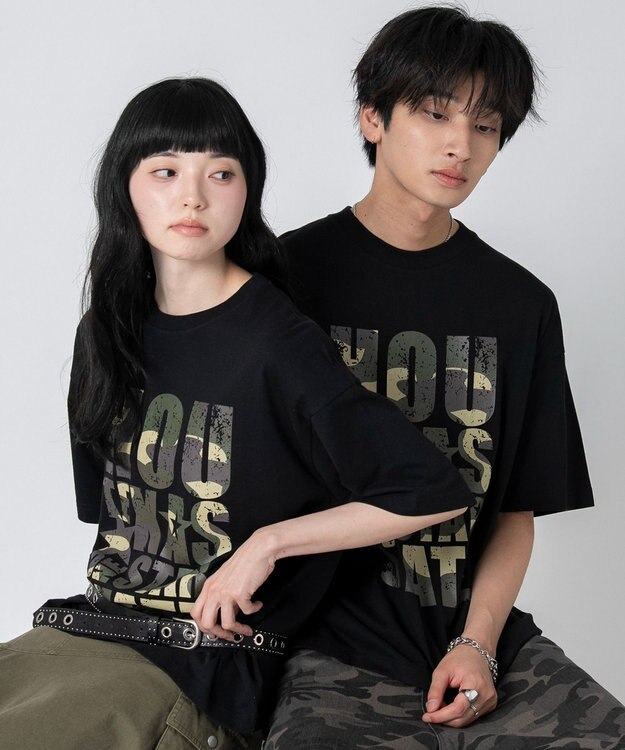 WEGO 【ユニセックス着用ITEM/XSSMLXLサイズ展開】アソートグラフィックBIG　T（SS）-2 柄42