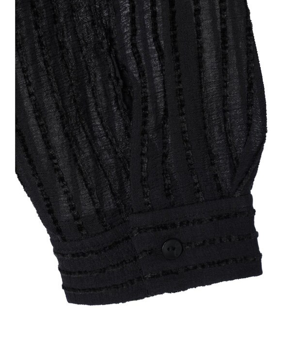 AMERICAN HOLIC ドビーストライプシャツ Black