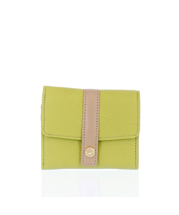 IBIZA フェリース　三つ折り財布 黄緑