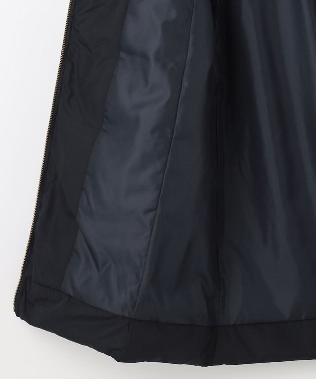 ANY SIS 【撥水】エコファイバーミックス ロング ダウン ネイビー