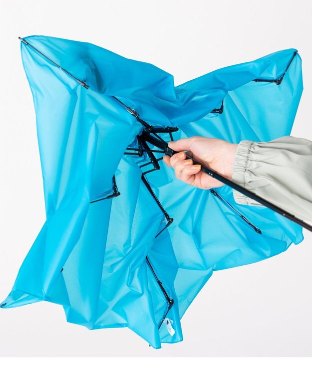 MOONBAT 【超コンパクト/晴雨兼用】Miracle Tech(ミラクルテック) 折りたたみ傘 プレーン ターコイズブルー