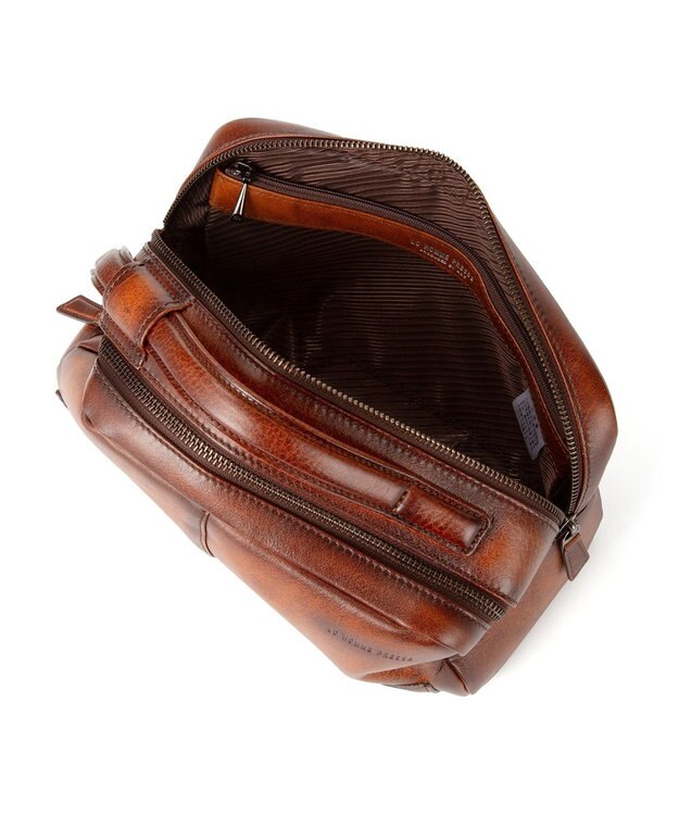 ACE BAGS & LUGGAGE LO HOMME PRESSE アルカイック 本革 日本製 日本製 ポーチ 71852 ロ・オム・プレッセ ブラウン