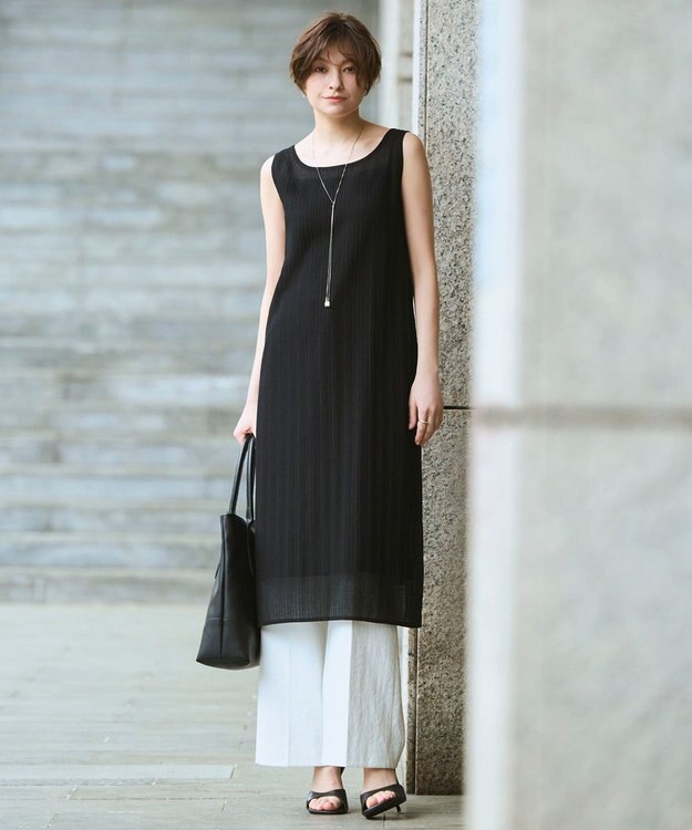 ICB L シェルタリングドライオックス ワイドパンツ オフホワイト