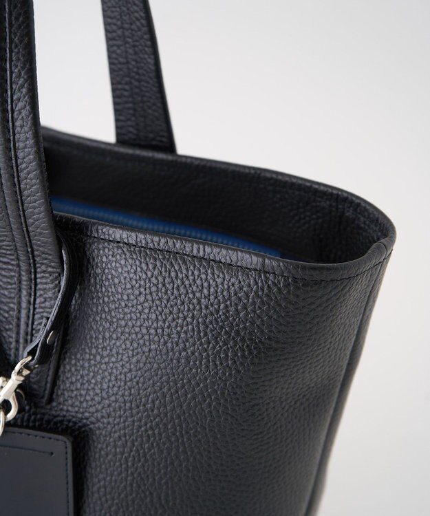 MIYABIYA セカンドエフォート シュリンクレザートートバッグ ブラック