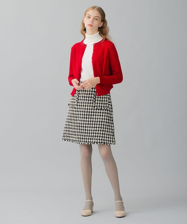 TOCCA 【洗える！】ANGELA カーディガン レッド系