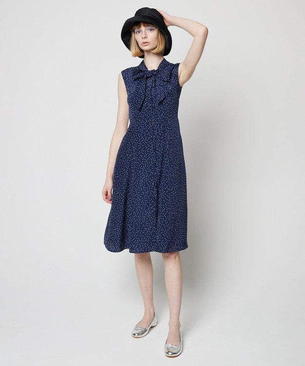 TOCCA 【WEB限定＆洗える！】RAINY SEASON ドレス ネイビー系5